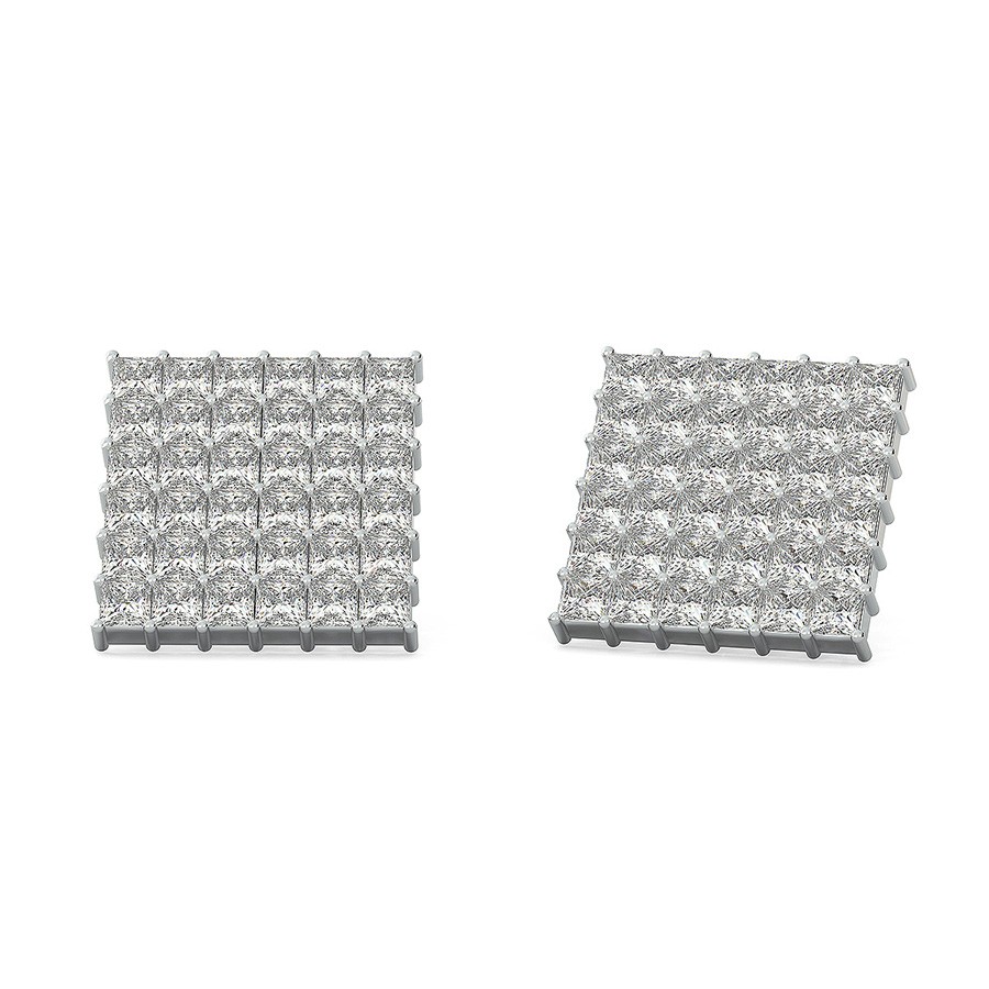 6x6 Cluster Earrings