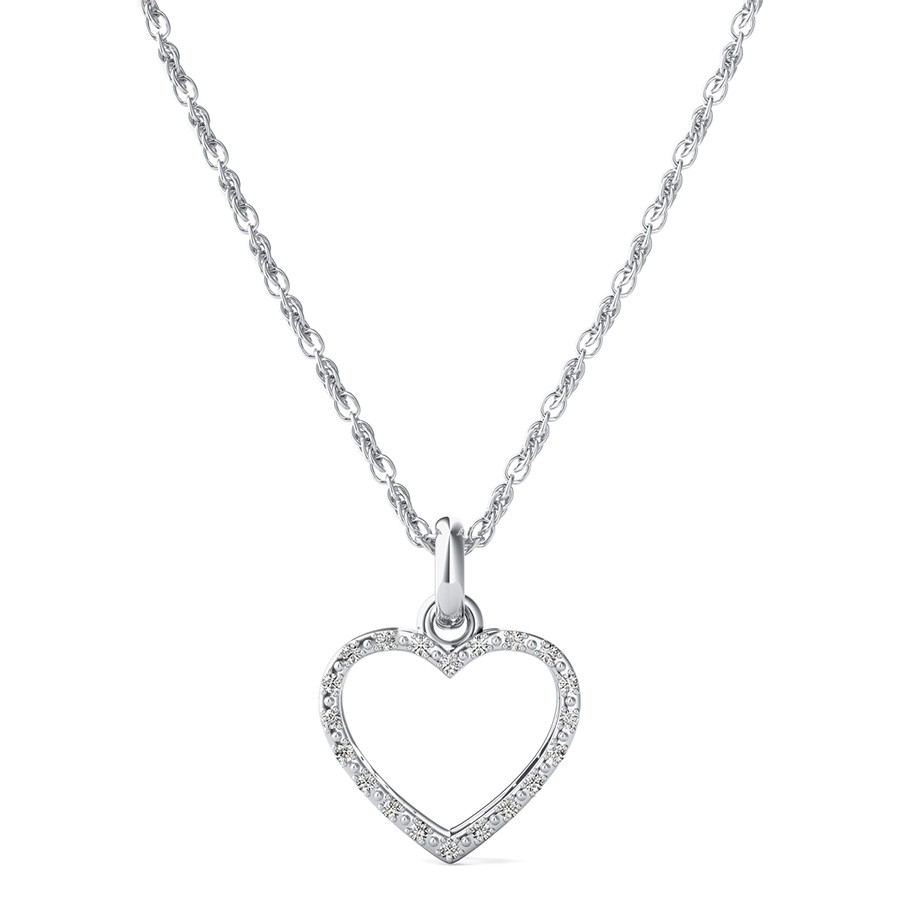 "I Love You" Heart Pendant