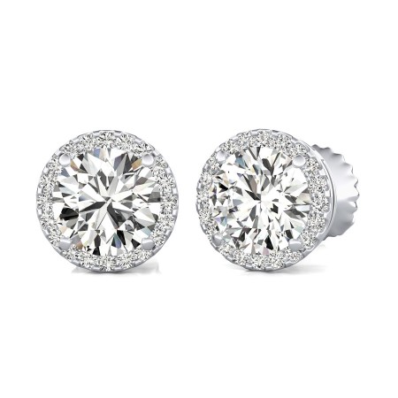 Halo Stud Earrings